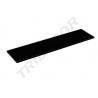 Estante de Vidrio Templado Negro 90x35cm Grosor 6mm