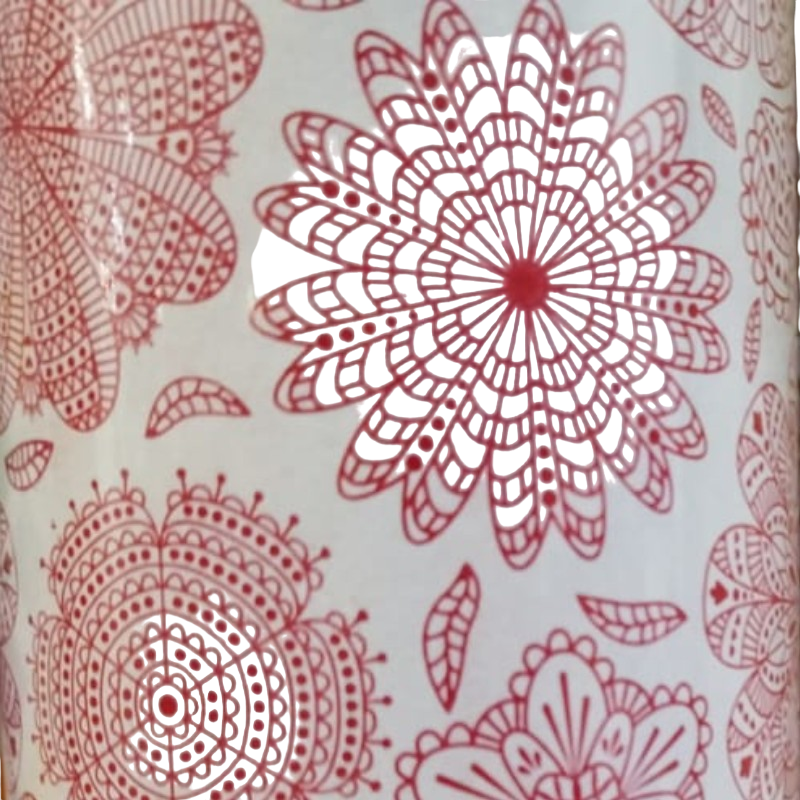 Dibujo de Papel de Regalo Rojo de Diferentes Colores