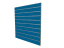 Panel de listones azul 9.8 Guías 120X100cm