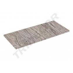 Estantería de Madera Color Roble 120X35cm Grosor 19mm