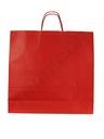 Bolsa de papel celulosa roja 49X45X15 cm 25 unidades