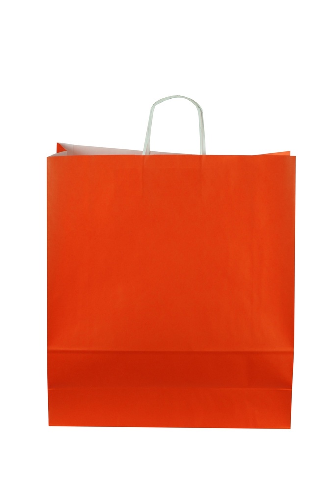 Bolsa de Papel de Celulosa Naranja 49X44X15 CM 25 Unidades