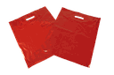 Bolsa roja con asas troqueladas 40X50 cm 100 unidades
