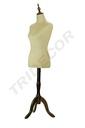 040374-Busto-de-mujer-lino-beige-madera-oscura-tridecor
