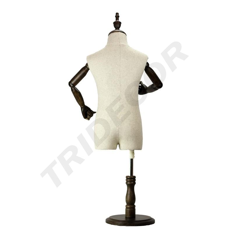 040380-Busto-infantil-de-tela-con-brazos-articulados-tridecor