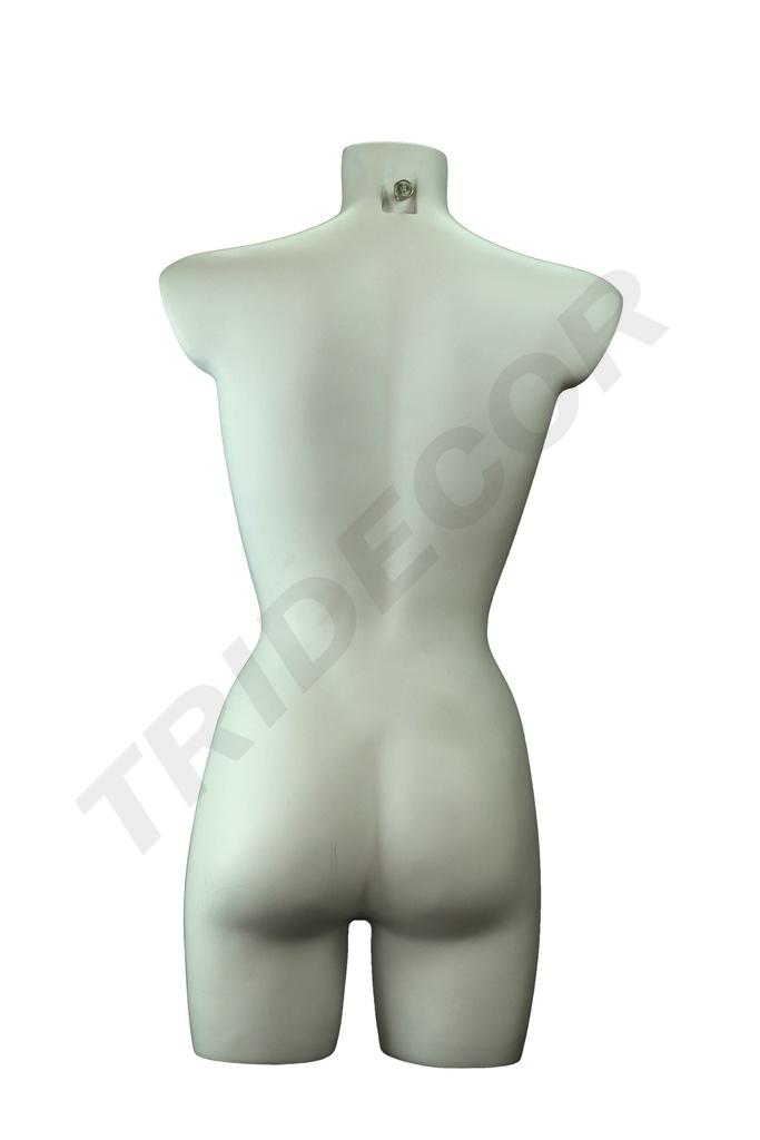 040096-Maniquí-busto-medio-cuerpo-mujer-blanco-mate-tridecor