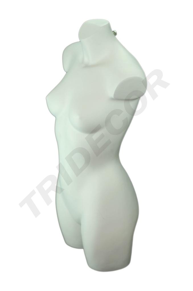040096-Maniquí-busto-medio-cuerpo-mujer-blanco-mate-tridecor