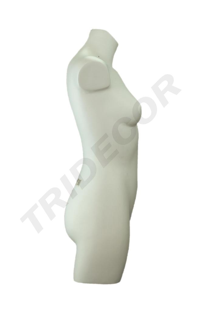 040096-Maniquí-busto-medio-cuerpo-mujer-blanco-mate-tridecor