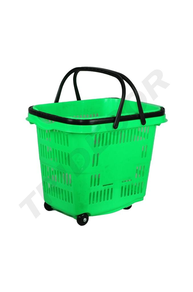 Cesta de la compra 50 L Color Verde