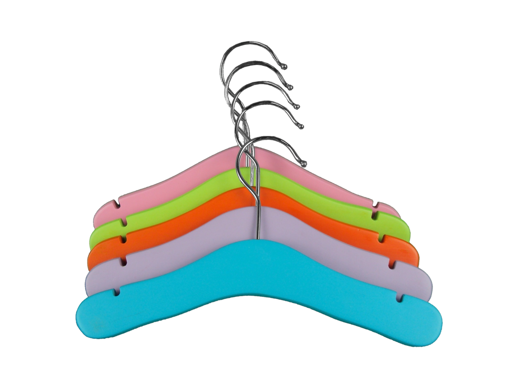 Perchas para niños Colores Surtidos 5 unidades