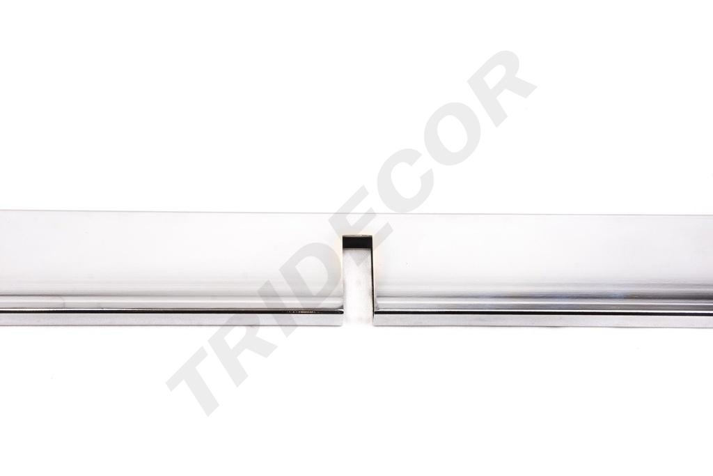 Soporte Tubular Rectangular para Sistema de Cremallera 40cm