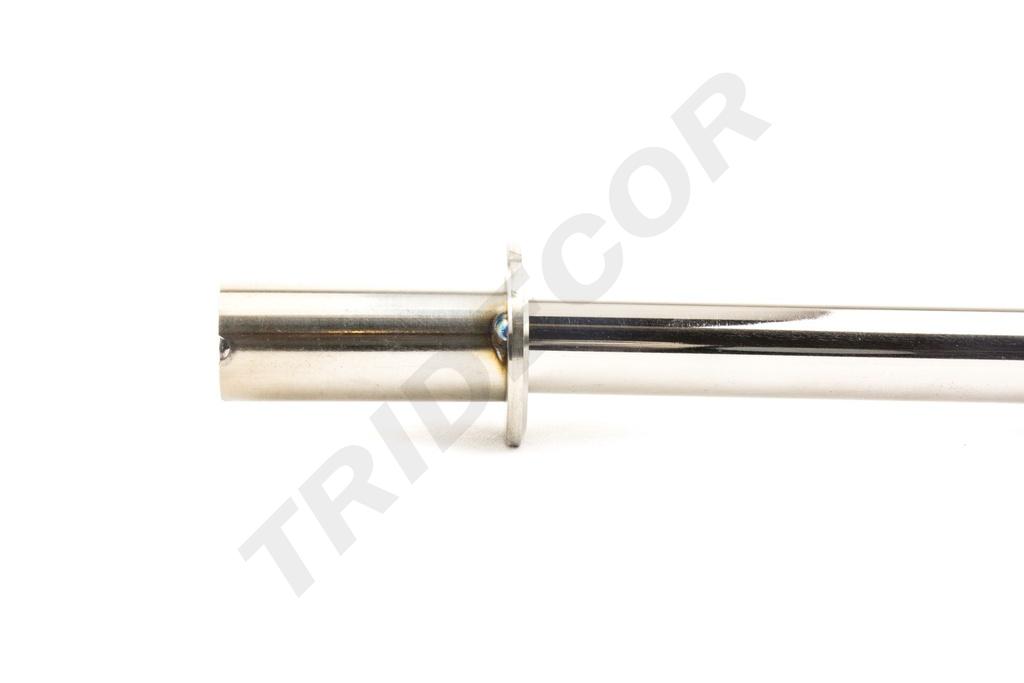 Colgador atornillado con tope para tablero/madera de 18mm