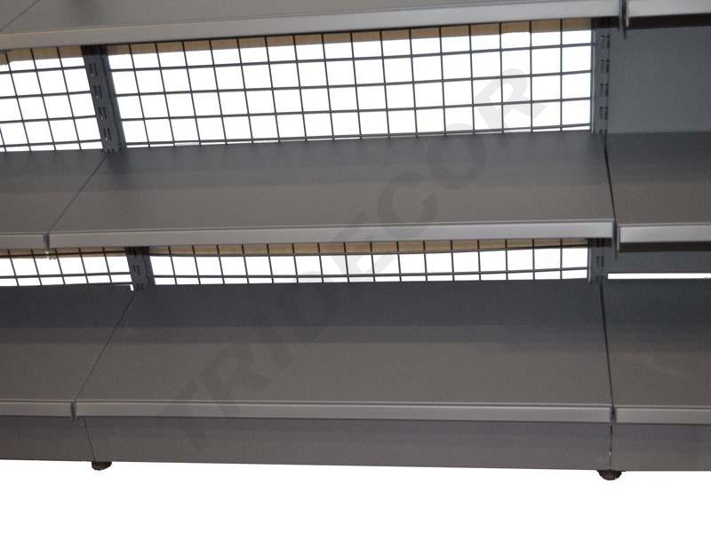 Estantería de Metal Gris con Malla 90X200cm