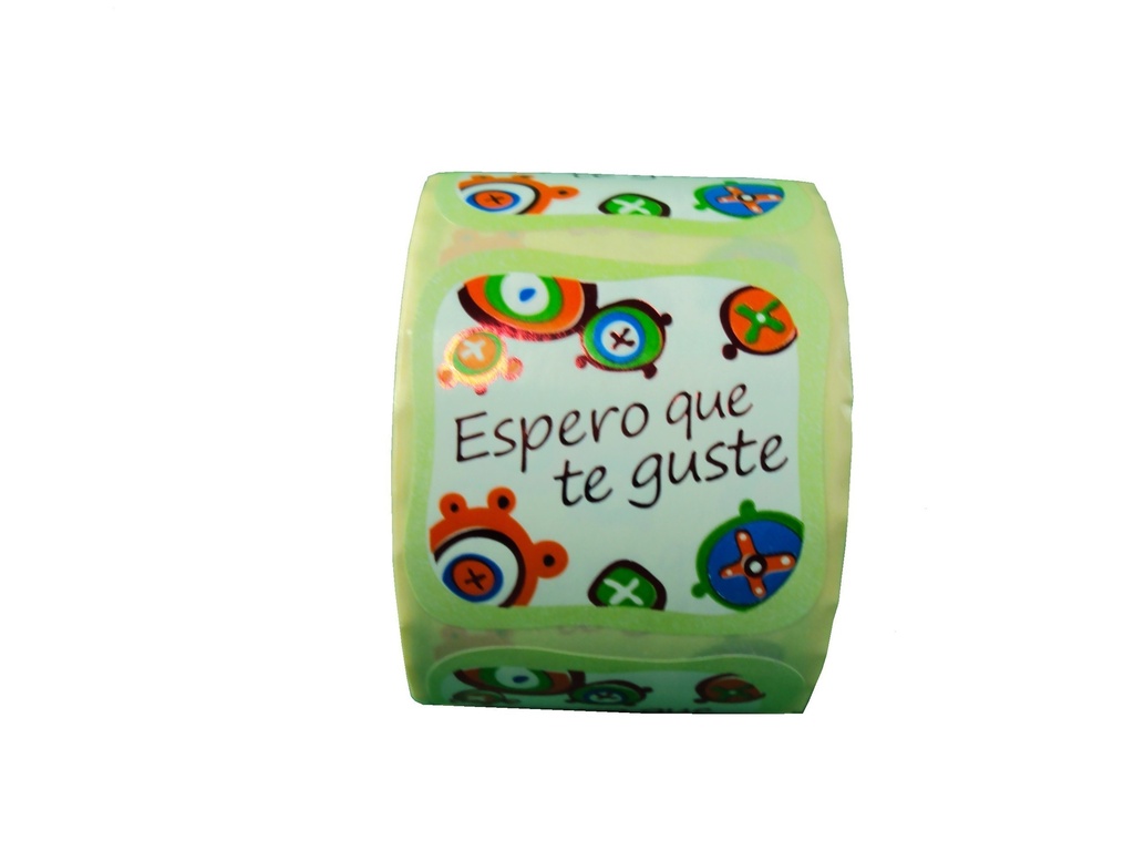 Espero que te guste esta pegatina