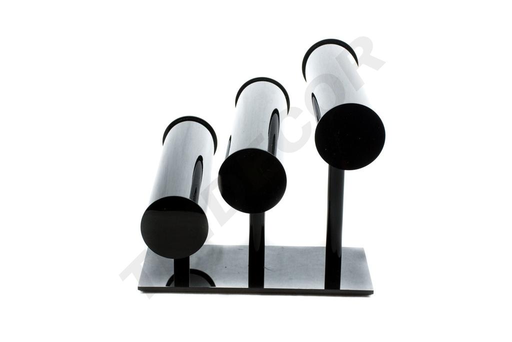 007052-Expositor-Acrílico-Negro-para-Pulseras-y-relojes-tridecor