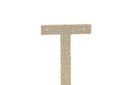 Expositor de Pendientes en Forma de T Lino Beige 11.5X4.5X6.5cm