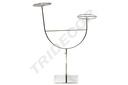 Expositor de Acero para Sombreros, Altura Regulable Tridecor