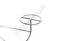 Expositor de Acero para Sombreros, Altura Regulable Tridecor