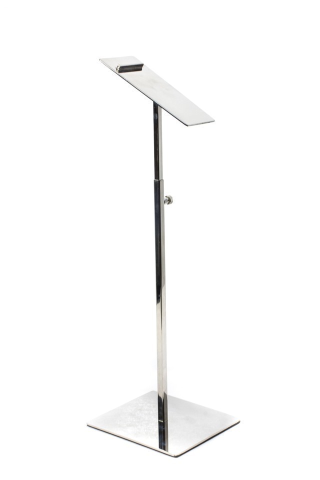 Expositor-de-Zapatos-Rectangular-cromado-altura-regulable-tridecore-tridecor