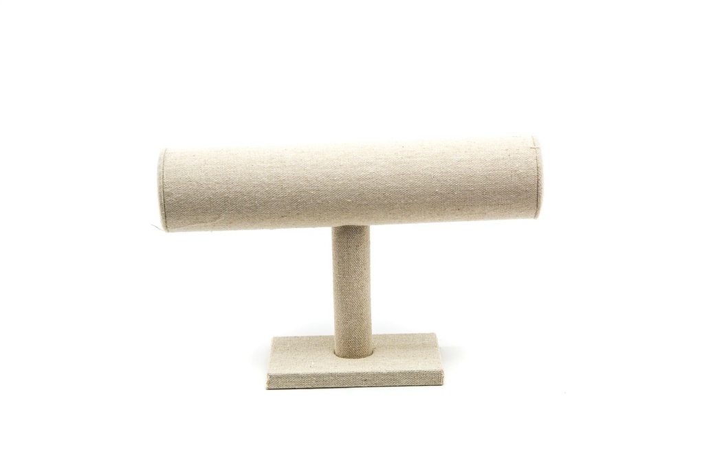 Expositor de Pulseras de Lino Beige 22,5X6,5X14,5cm