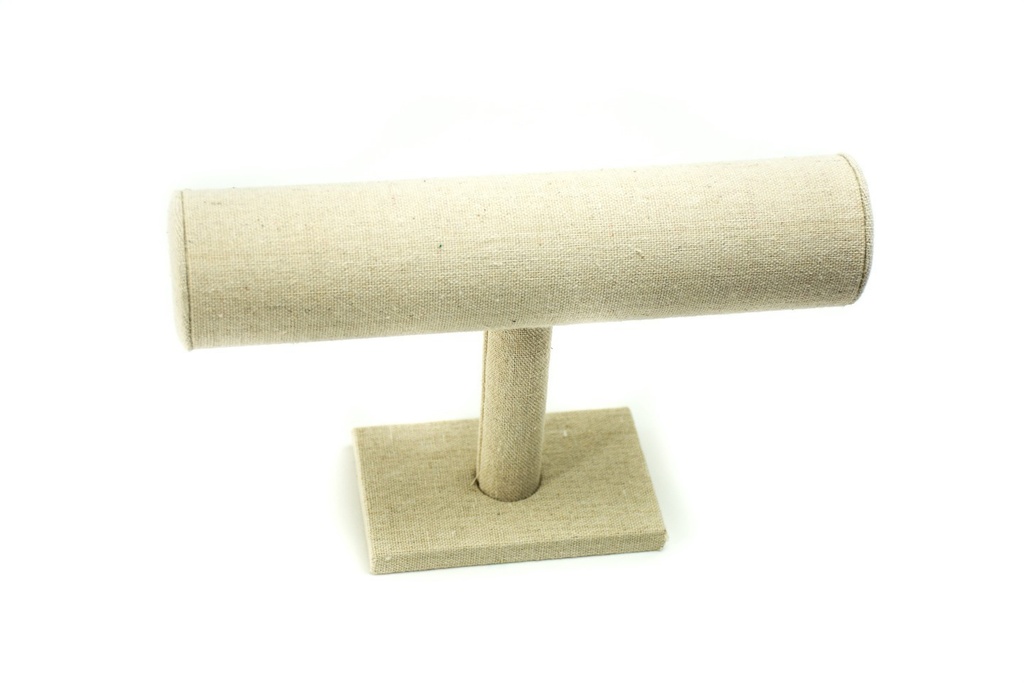 Expositor de Pulseras de Lino Beige 22,5X6,5X14,5cm