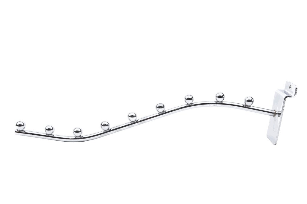 Percha curvada con 9 bolas para lama de 35 cm 10 mm