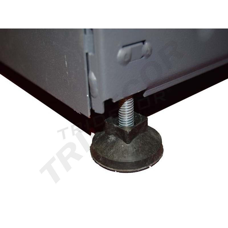 Estanterías-Góndola-Gris-Con-Chapa-90-x-150-Cm-tridecor