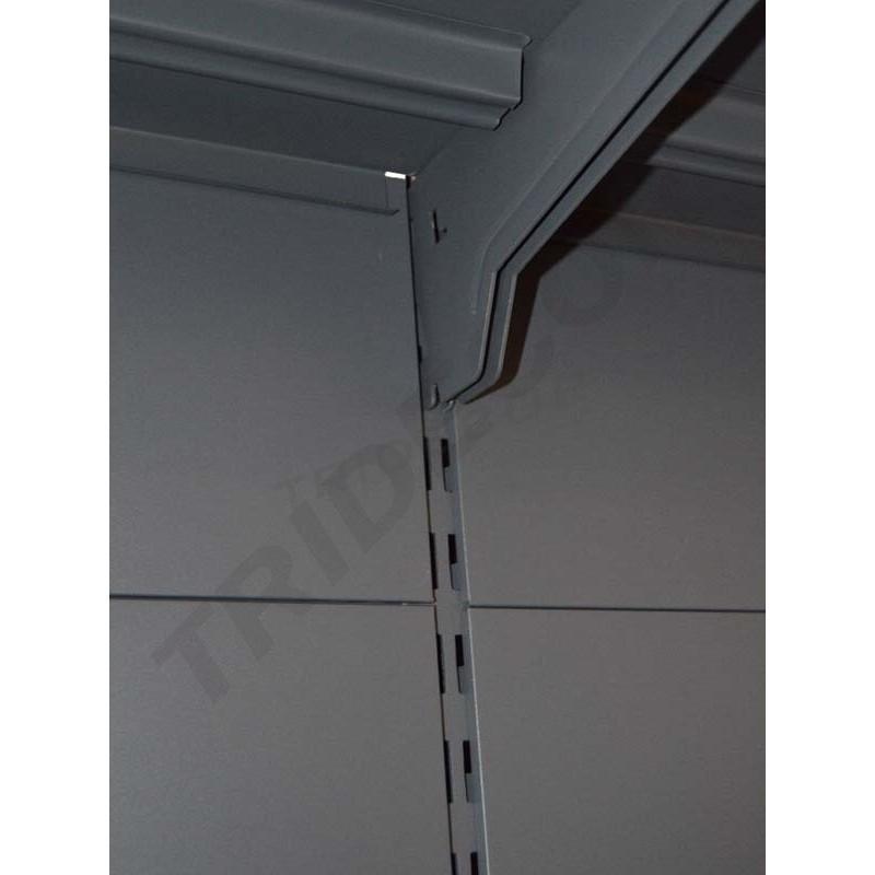 Estanterías-Góndola-Gris-Con-Chapa-90-x-150-Cm-tridecor