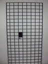 Malla Metálica Negra Doble Margen 90X180cm