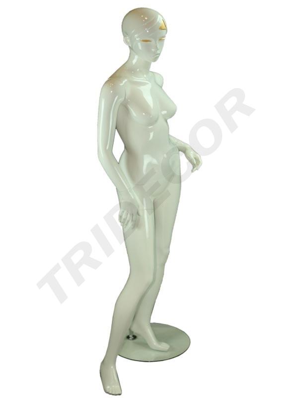 040290-Maniquí-Mujer-Blanco-Brillo-Con-Detalles-Dorados-tridecor