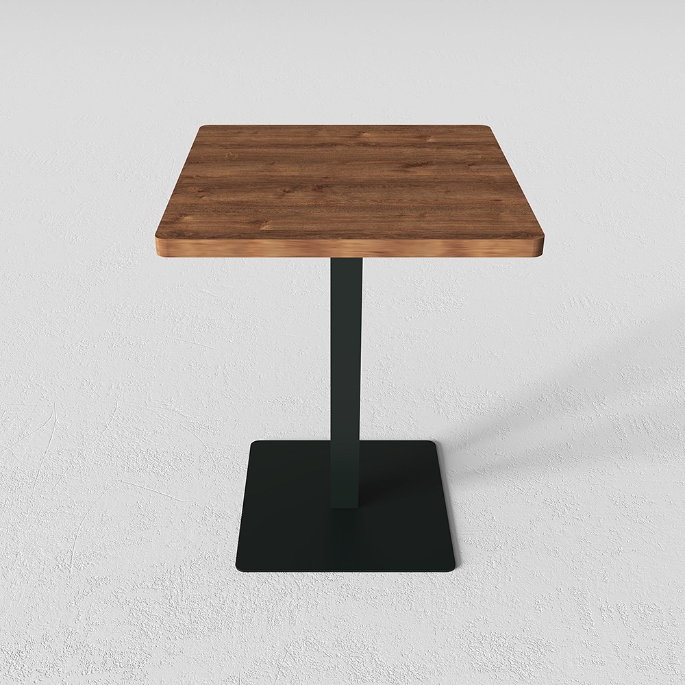 Mesa de Madera Cuadrada para Hostelería 60X60X76.4cm Varios Colores