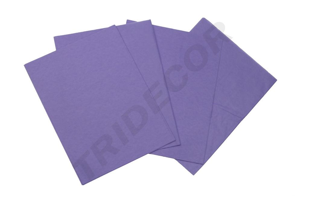 Papel de seda morado 75X50 100 unidades