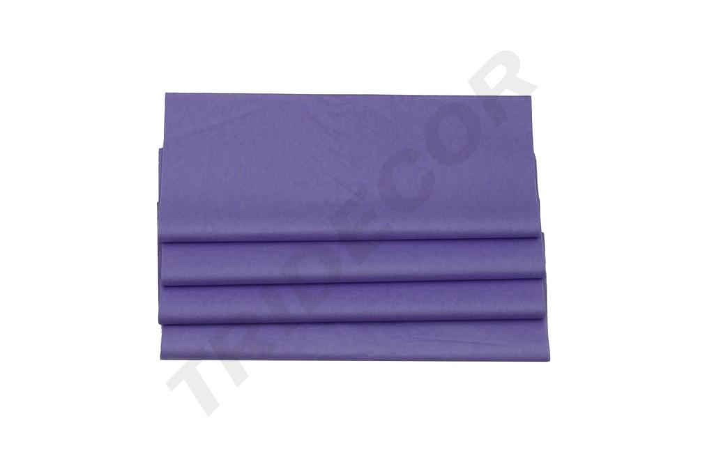 Papel de seda morado 75X50 100 unidades