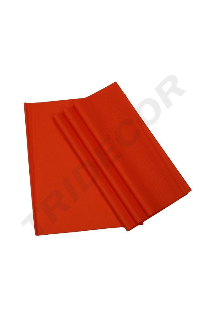 Papel de seda naranja 75X50 100 unidades