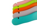 Perchas de Madera para Niños Varios Colores 31cm 5 unidades