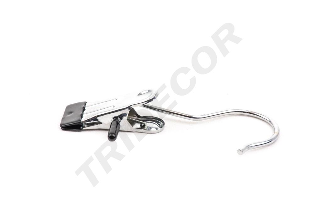 Percha de metal con clip