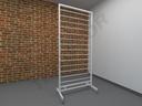 Expositor Para Pañuelos Y Bufandas Color Blanco 180 Cm Tridecor