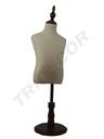 040378-Busto-infantil-con-tela-de-lino-base-de-madera-tridecor