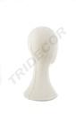 Cabeza de Hombre de Lino Beige 40 cm