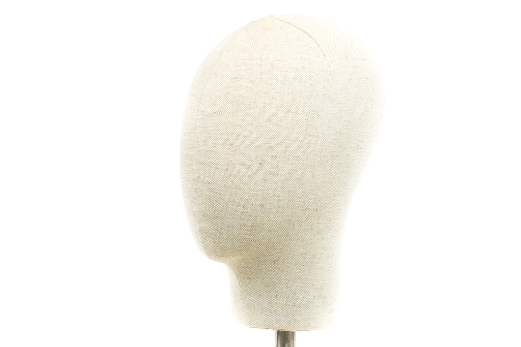 Modelo de Cabeza de Lino con Altura Ajustable para Mujeres