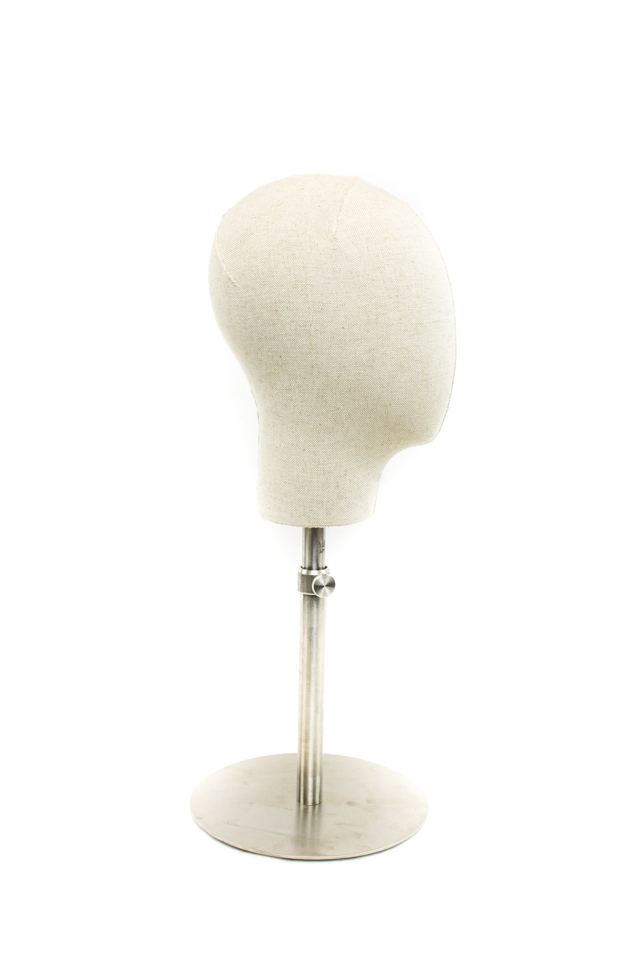 Modelo de Cabeza de Lino con Altura Ajustable para Mujeres