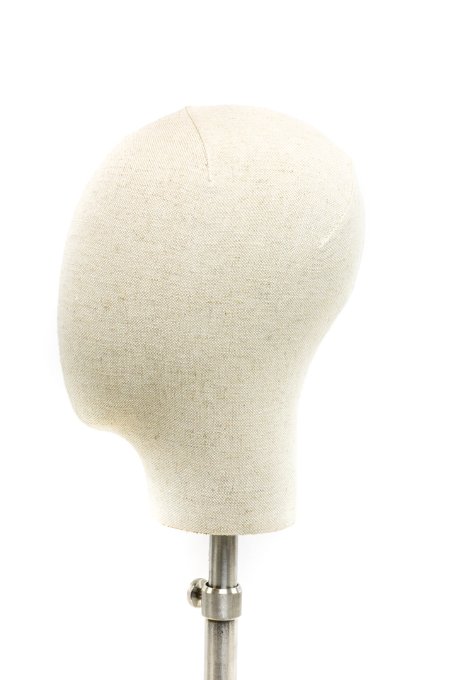 Modelo de Cabeza de Lino con Altura Ajustable para Mujeres