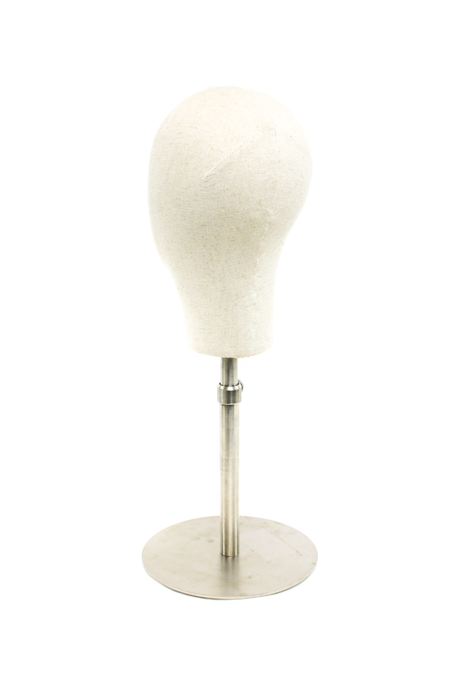 Modelo de Cabeza de Lino con Altura Ajustable para Mujeres
