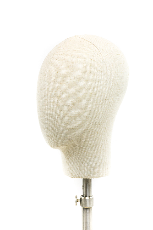 Modelo de Cabeza de Lino con Altura Ajustable para Mujeres