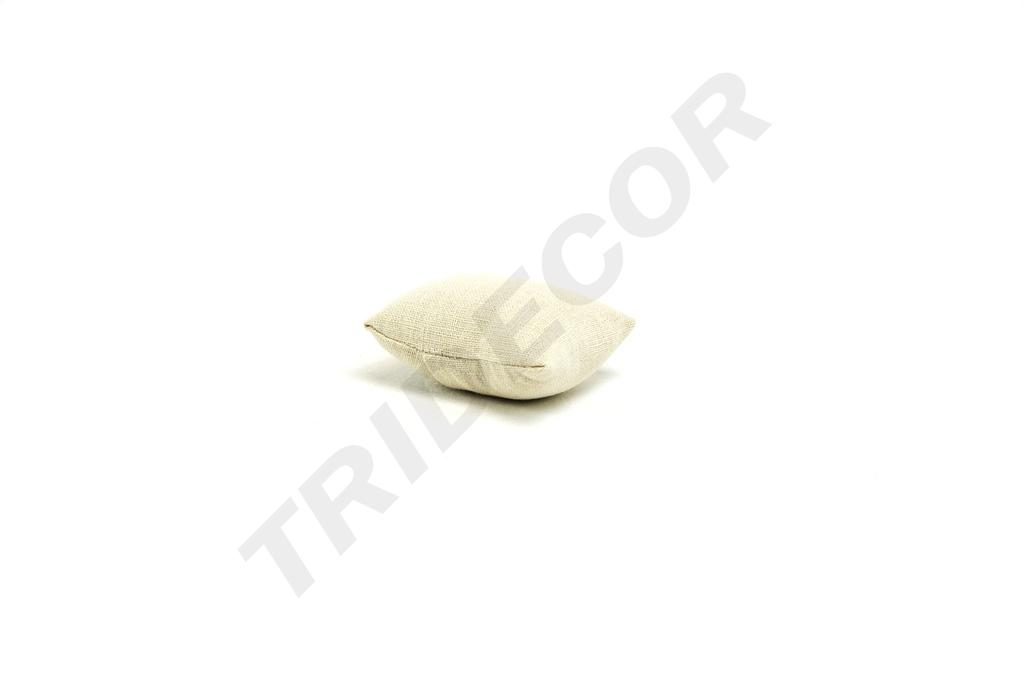 Almohadilla para Pulsera de Lino Beige