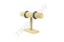 Expositor en T para Pulseras de Lino Beige