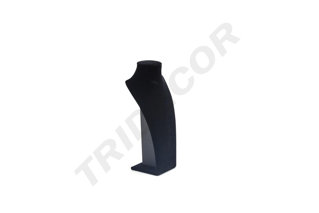 Expositor de Collar de Terciopelo Negro