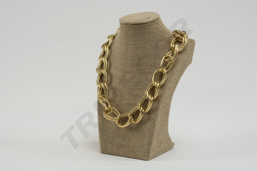 Expositor de Collares de Lino Grueso 21.5X15X9cm