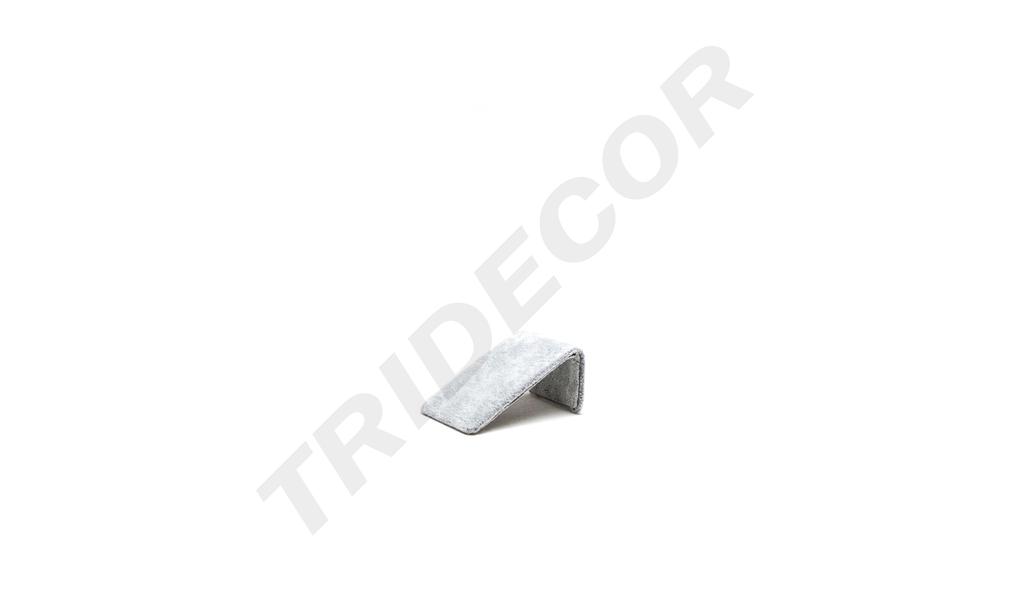 Base de Terciopelo Gris para Pendientes 7X5X3 CM