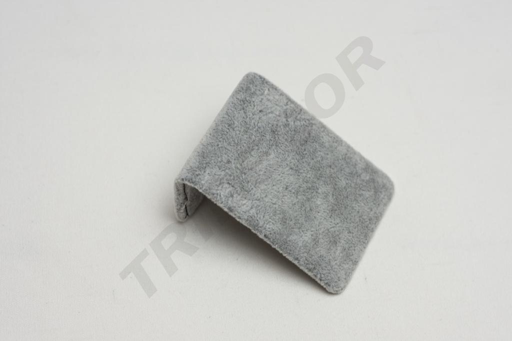 Base de Terciopelo Gris para Pendientes 7X5X3 CM